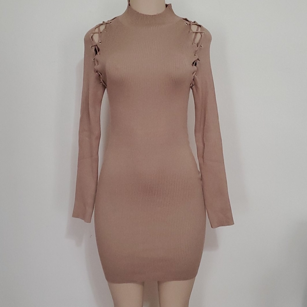 Beige mini Dress Brand New